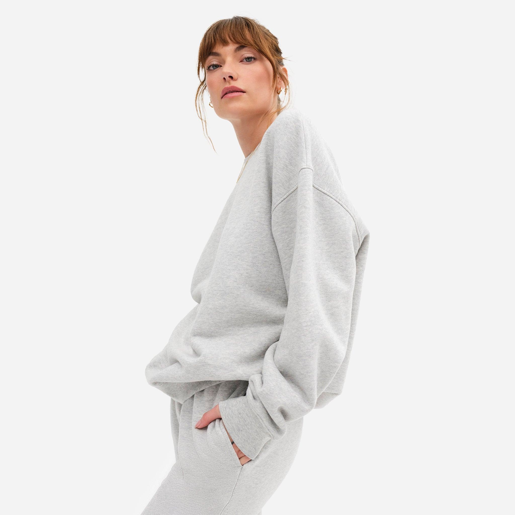 Organic Fleece Oversized Sweatshirt Female Product Image
