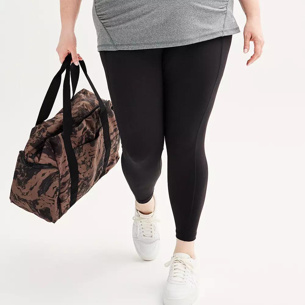 Plus Size Maternity Tek Gear® Ultrastretch 7/8th Leggings, Women's, Size: 2XL, Solomon Product Image
