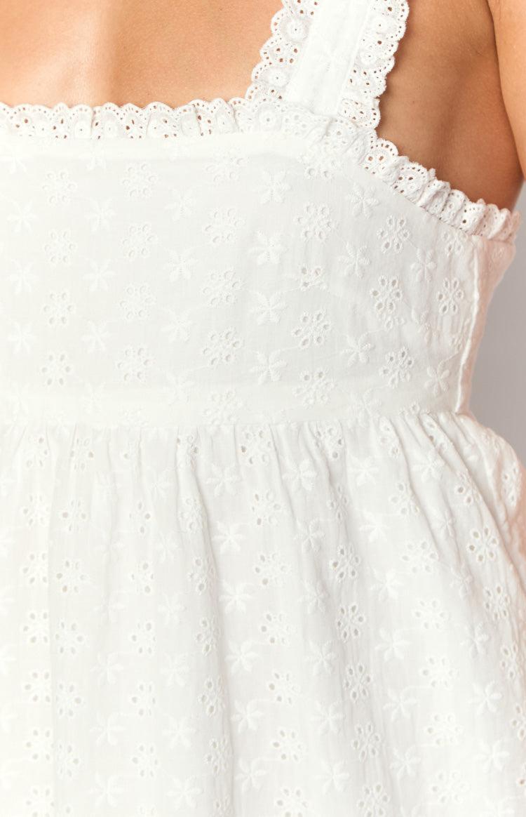 Kindered Hearts White Mini Dress Girls Product Image