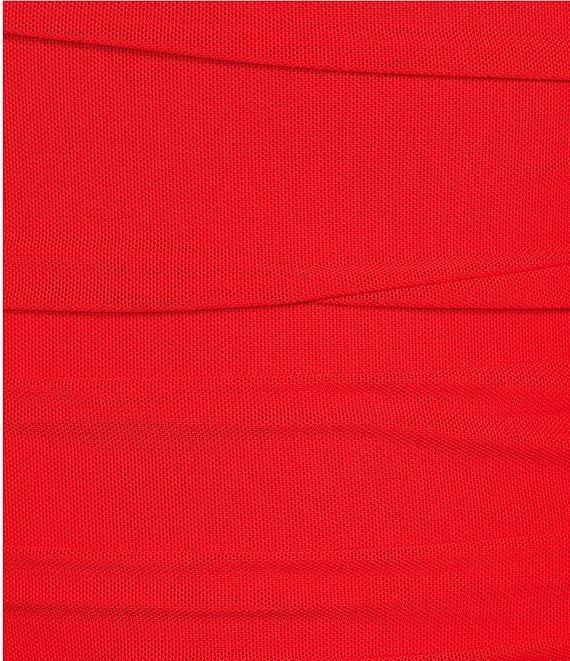 Lulus Ruched High Neck Bodycon Mini Dress Product Image