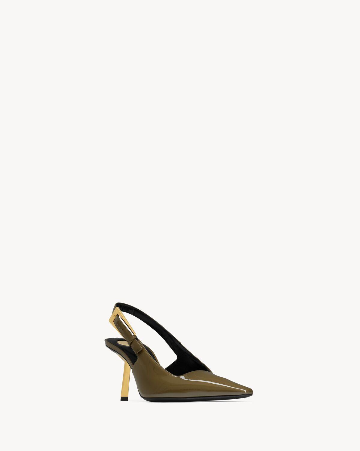 lee slingback pumps in patent leather Product Image