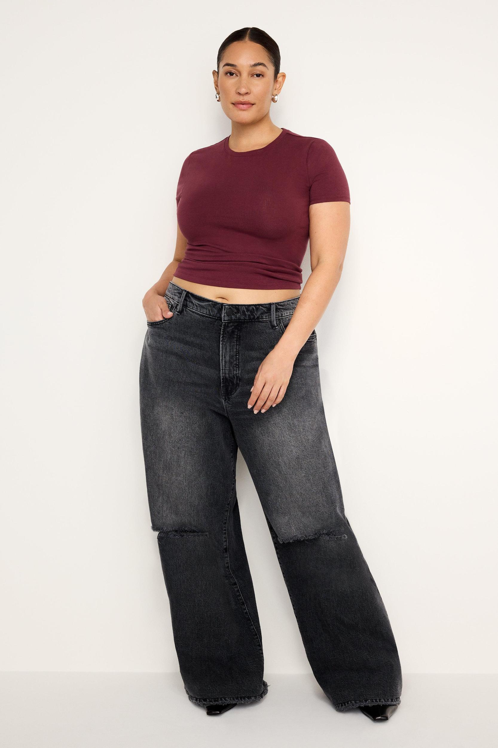 GOOD EASE RELAXED JEANS | BLACK346 Product Image