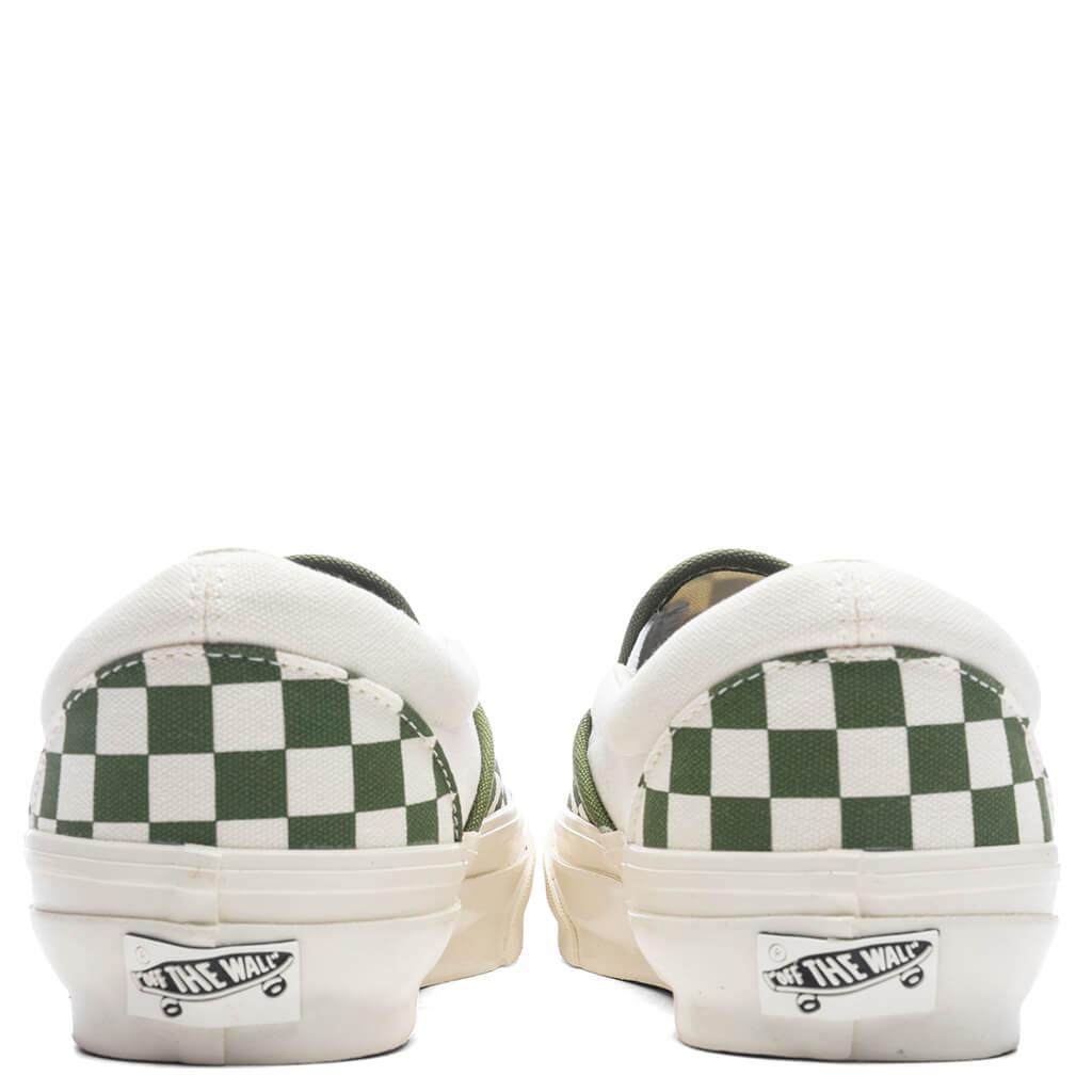 Premium Slip-On 98 - Checkerboard Pesto Male Product Image