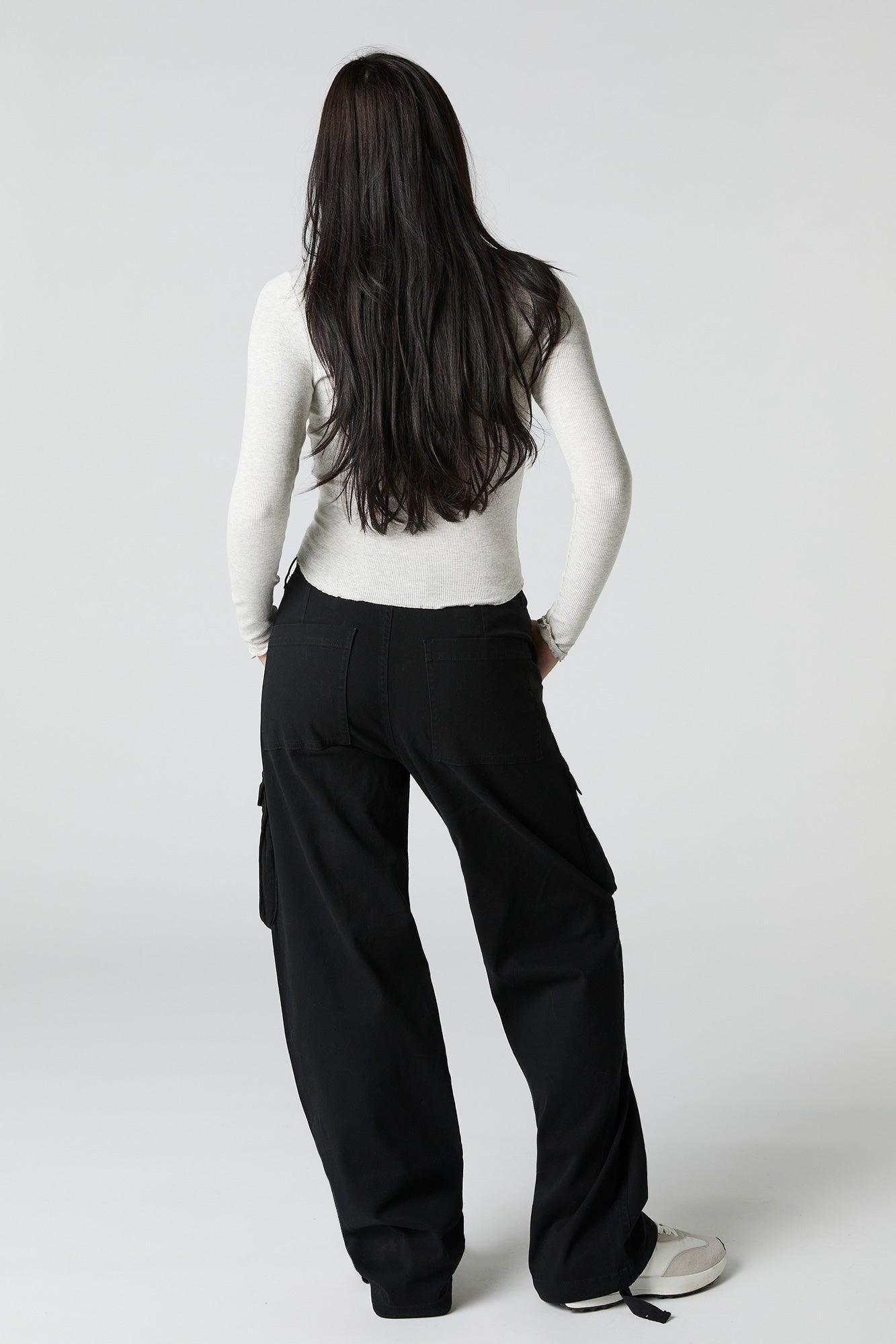 Drawstring Waist Cargo Pant Female Product Image