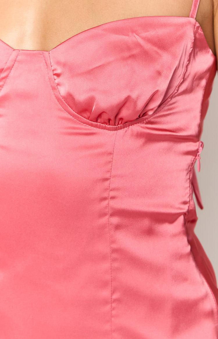 Liz Pink Mini Dress Product Image
