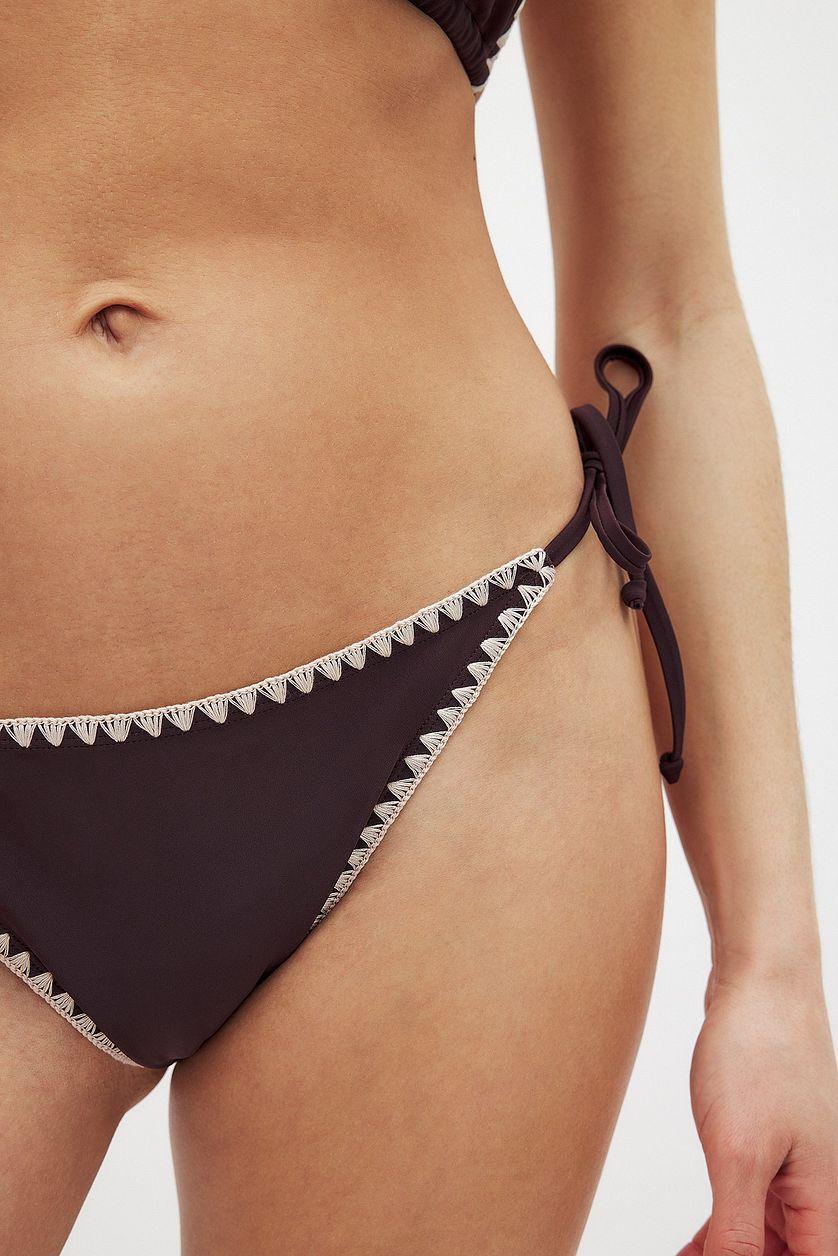 Seam Detail Bikini Panty Product Image