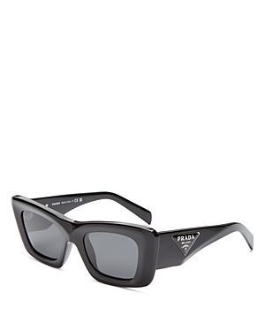 Prada PR 13ZS 50mm Matte Marble Cat Eye Statement Sunglasses Product Image