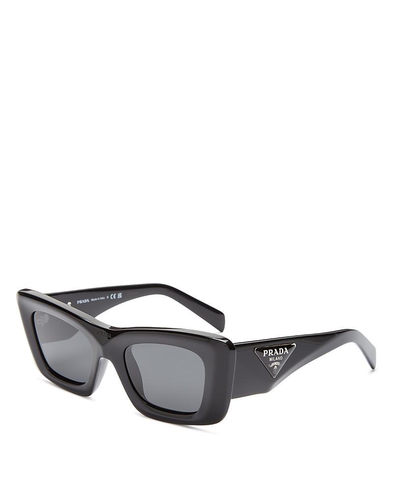 Prada PR 13ZS 50mm Matte Marble Cat Eye Statement Sunglasses Product Image