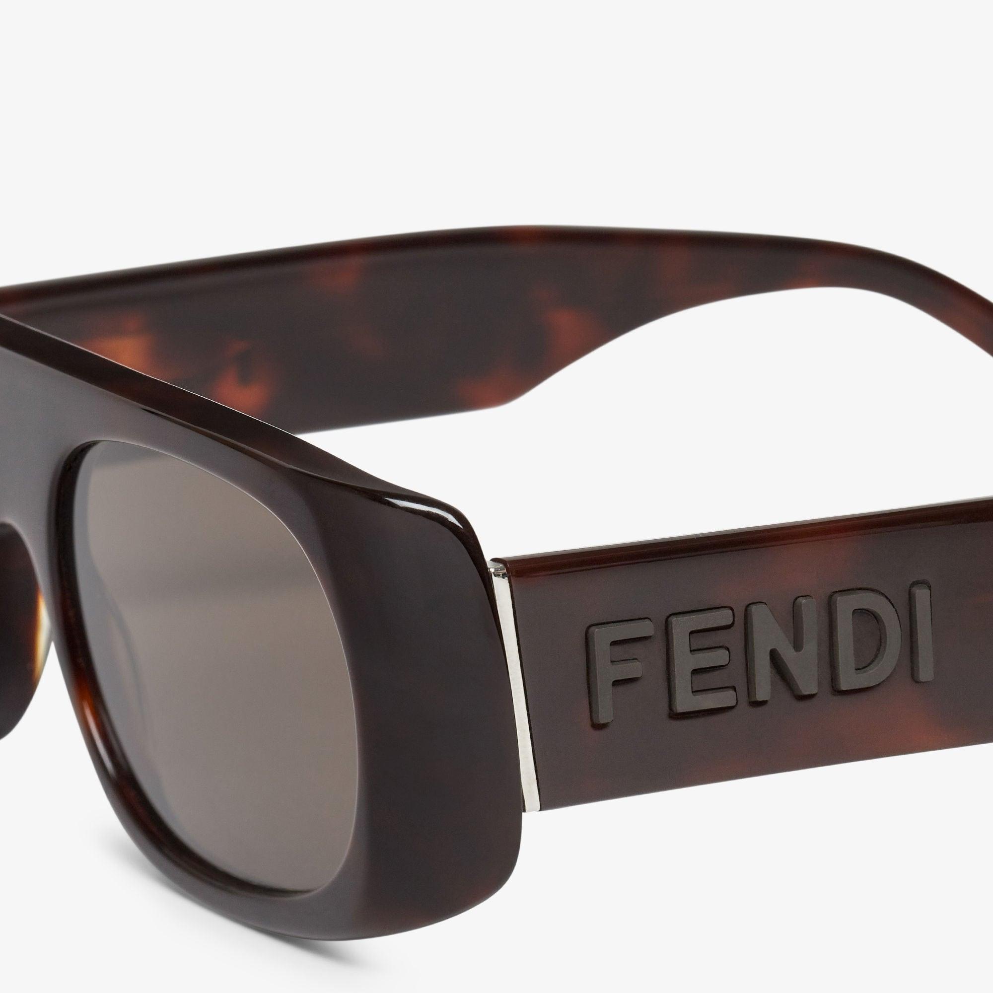 SignatureHavana acetate sunglasses Product Image
