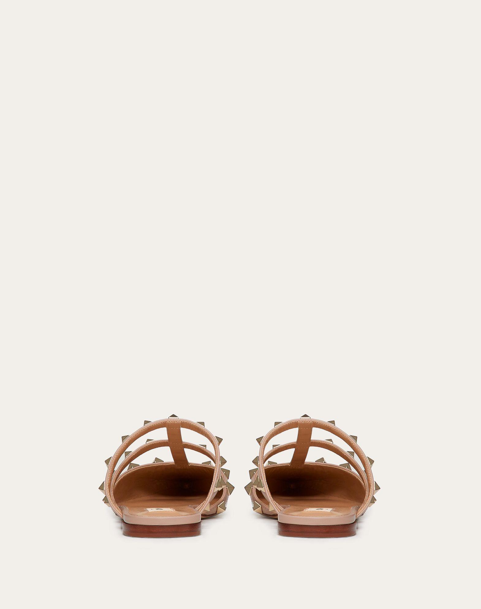 Rockstud Patent-Leather Mule  Product Image