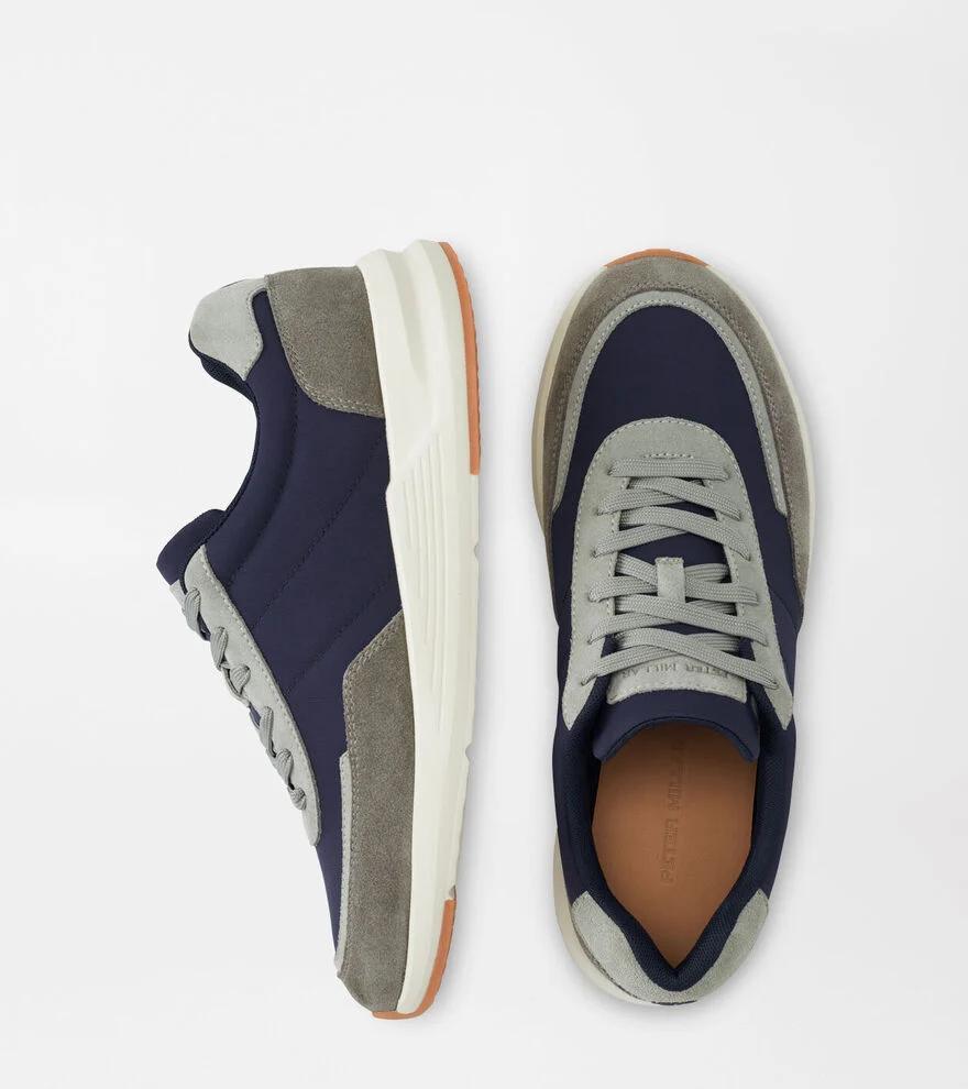 Mens Journeyman Nylon and Suede Low-Top Sneakers Product Image