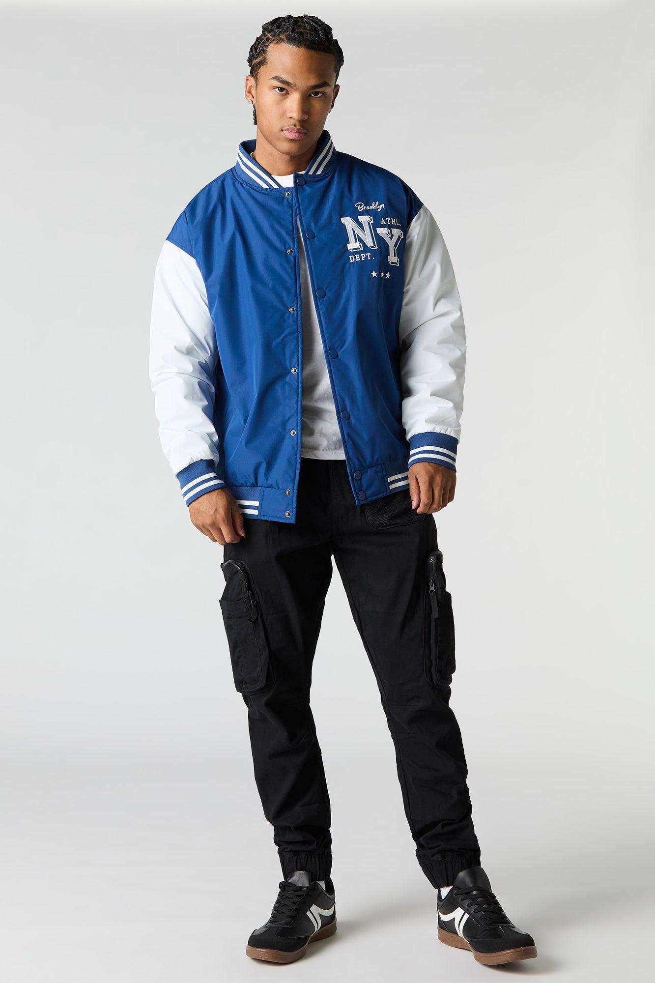 Varsity Bomber Jacket Male Product Image