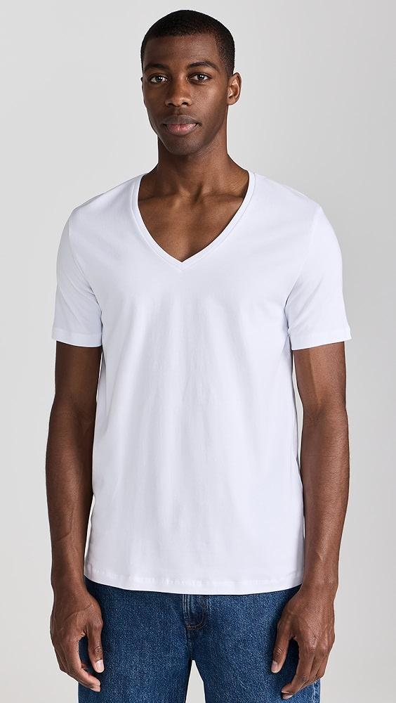 Falke Cotton V Neck Tee 2 Pack | Shopbop Product Image