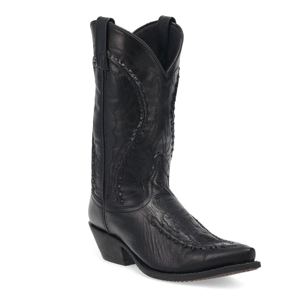 Laredo Laramie Men's Cowboy Boots, Size: 11 Medium, Black Product Image