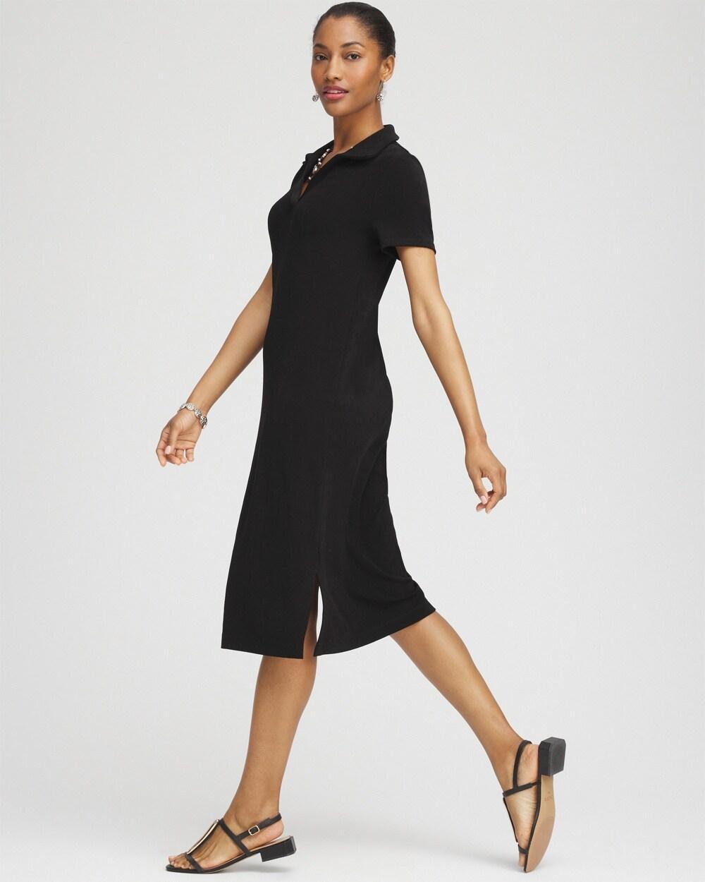 Travelers™ Collared V-neck Dress Product Image