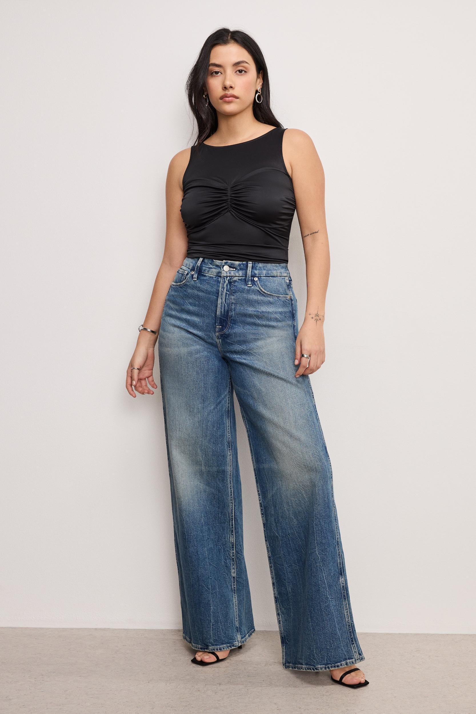 GOOD SKATE WIDE JEANS | INDIGO869 Product Image