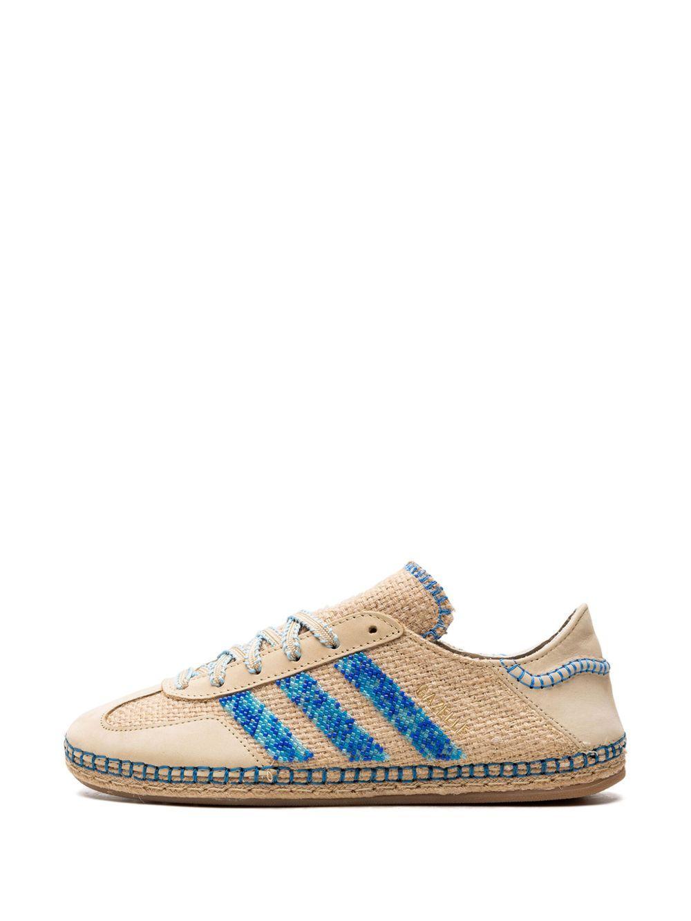 x CLOT Gazelle "Linen Khaki/Light Blue" sneakers Product Image