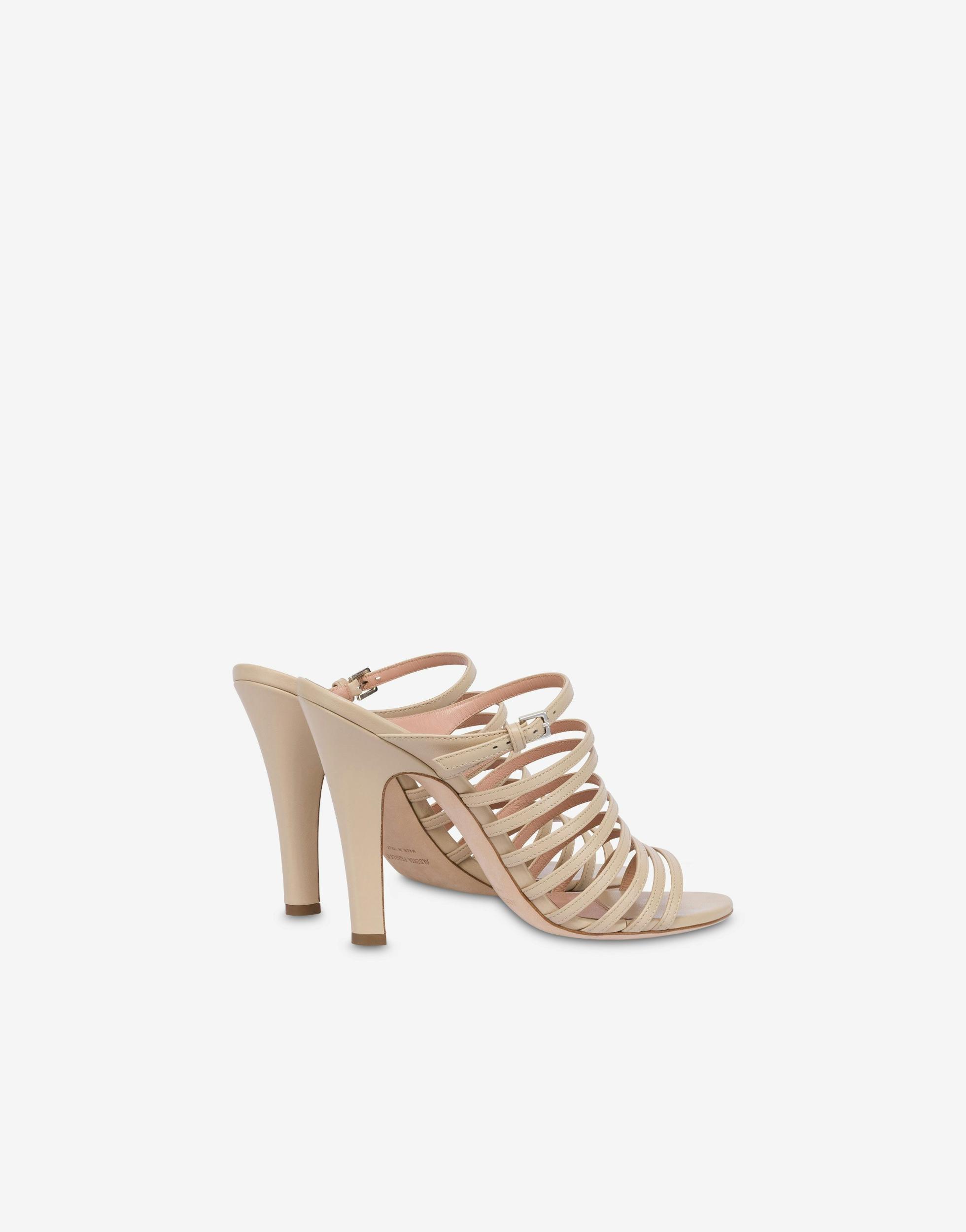 Napped calfskin sandals Product Image