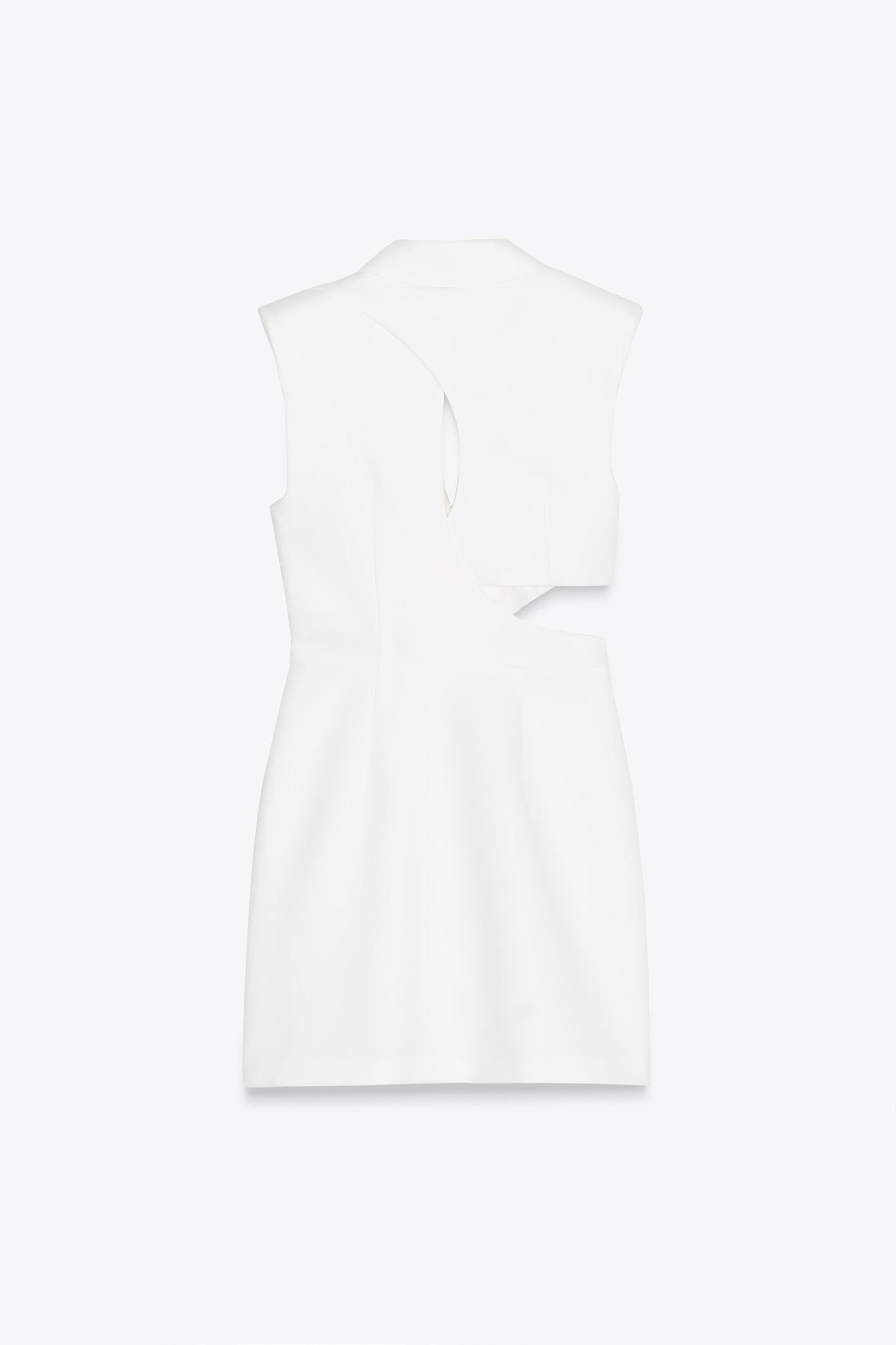 CUT OUT BUCKLE MINI DRESS Product Image