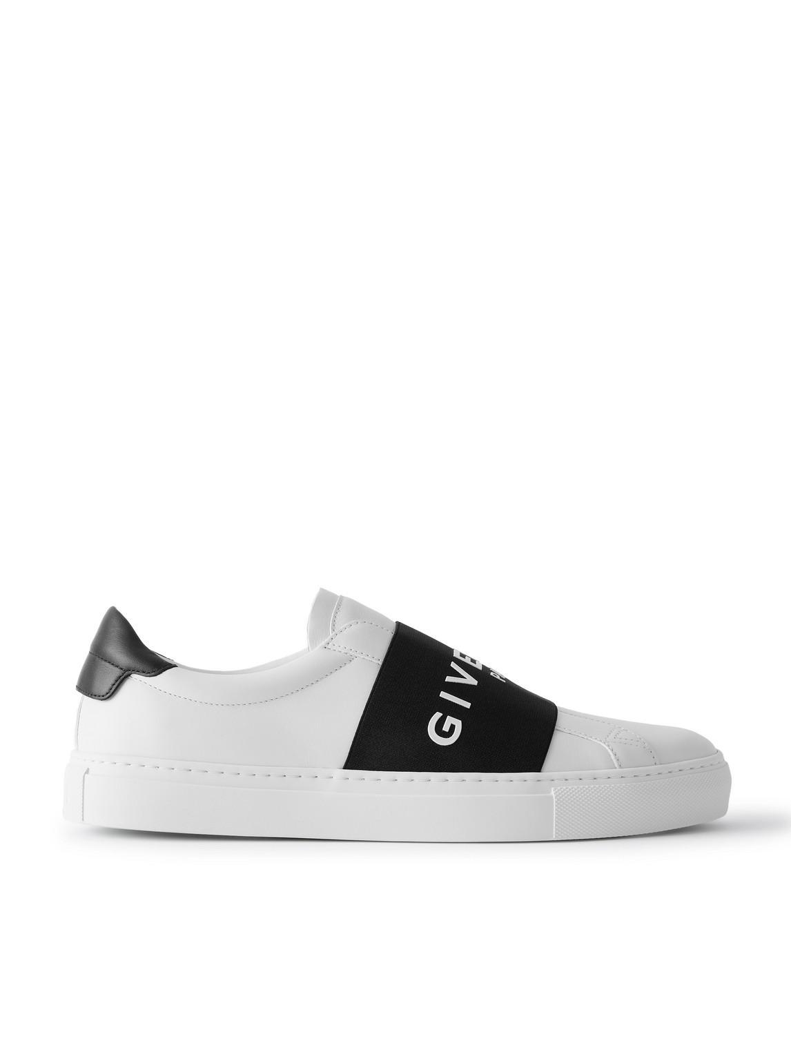 GIVENCHY Urban Street Sneakers In Leather With Elastic Band In Multi Product Image