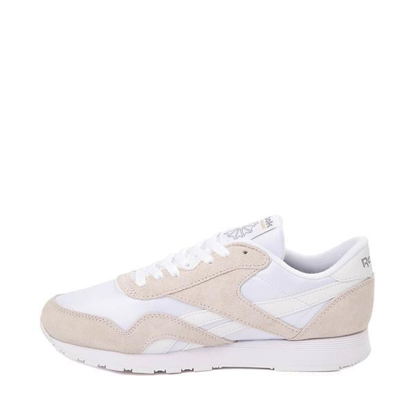 Mens Reebok Classic Nylon Athletic Shoe White Product Image