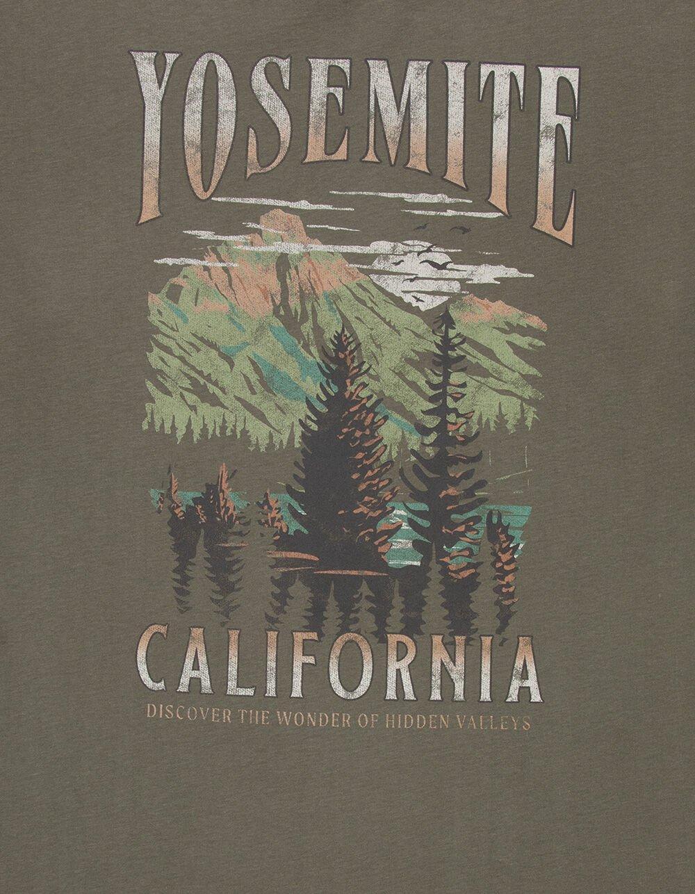 RSQ Mens Yosemite Oversized Tee - OLIVE Product Image