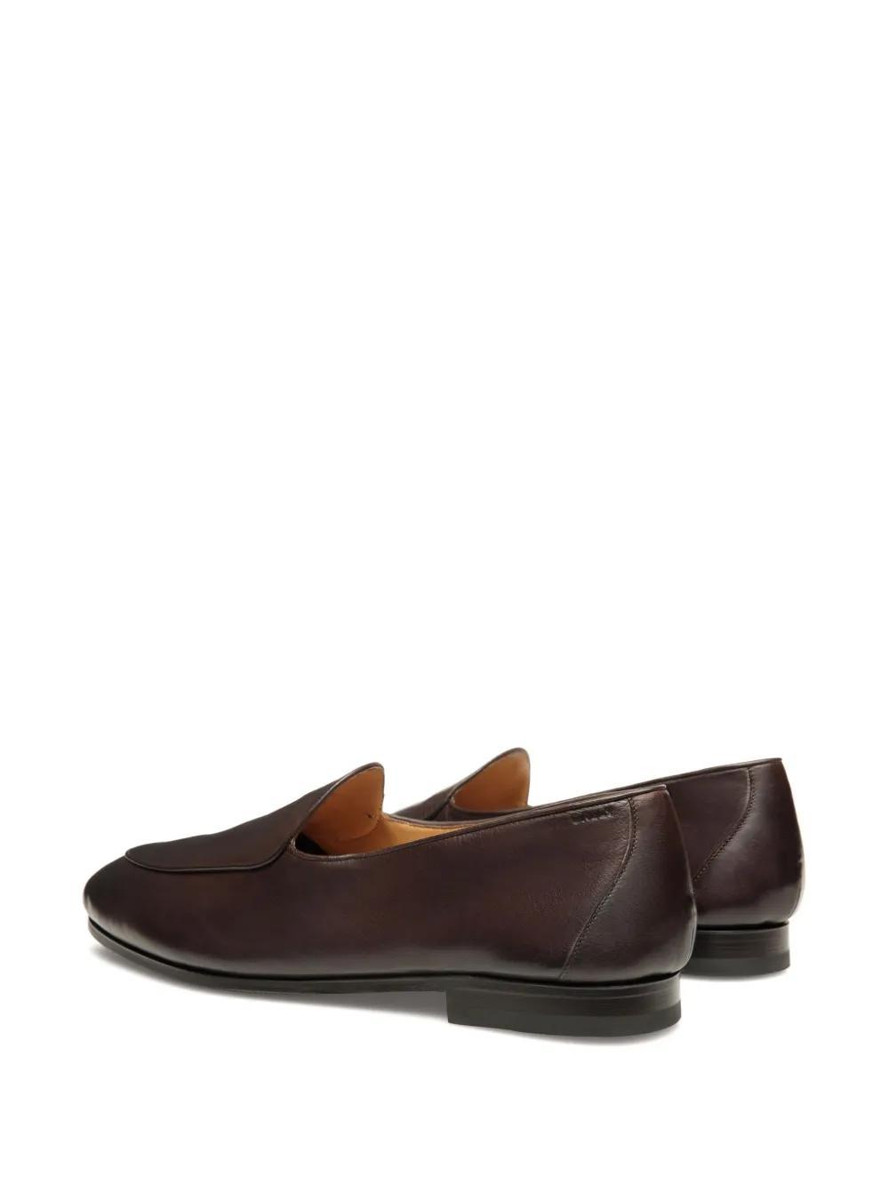 Plume leather loafers Product Image