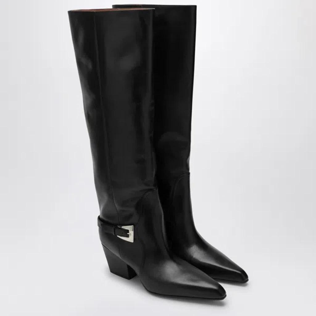 PARIS TEXAS Jane Buckle Boot 60 In Black Product Image