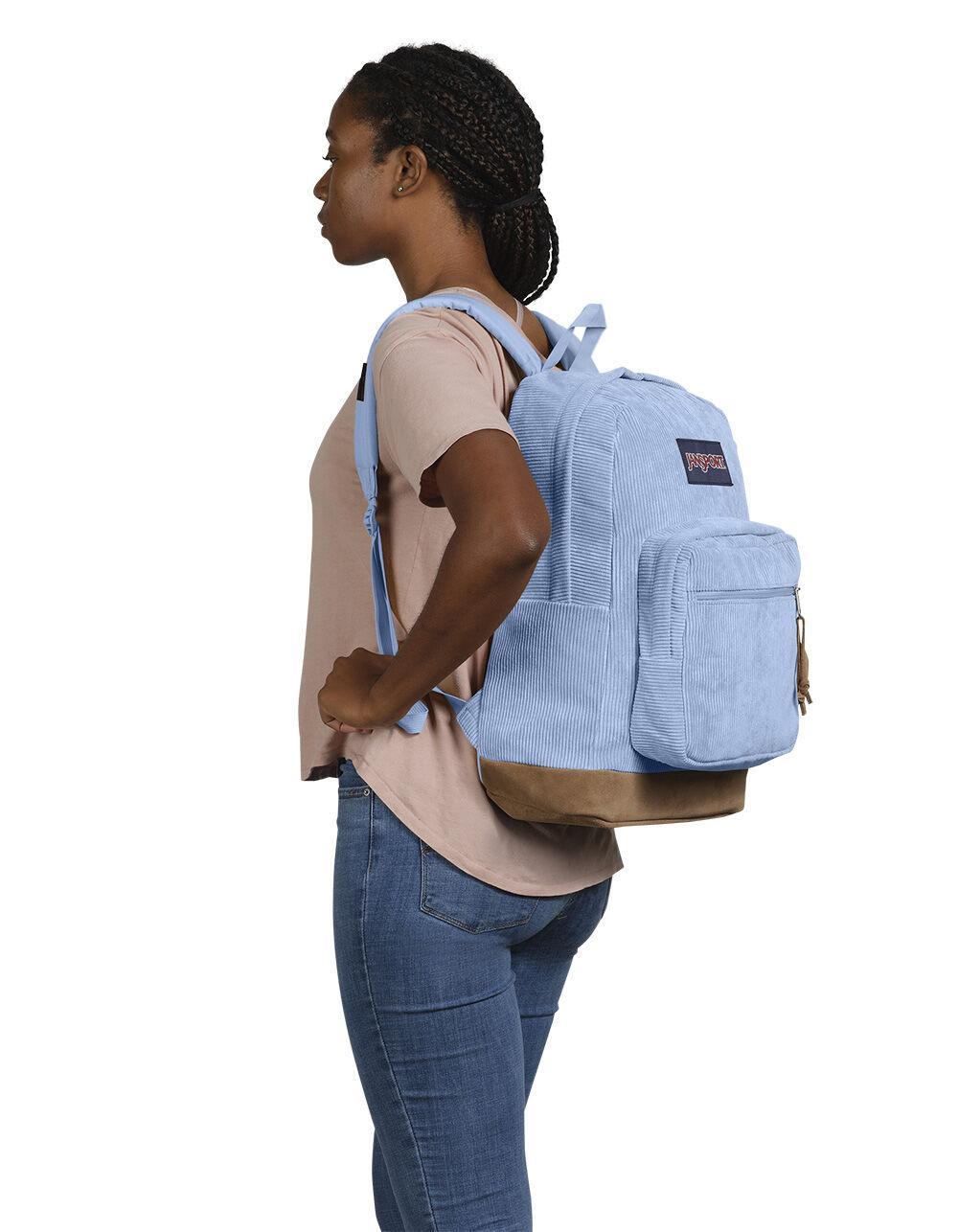 JANSPORT Right Pack Expressions Corduroy Backpack - HYDRANGEA CORDUROY Product Image