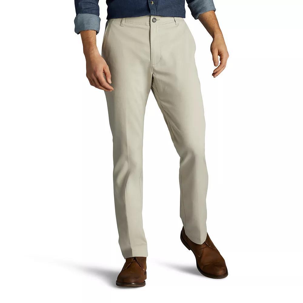 Mens Lee Extreme Motion Relaxed Fit Flat Front Pants Product Image