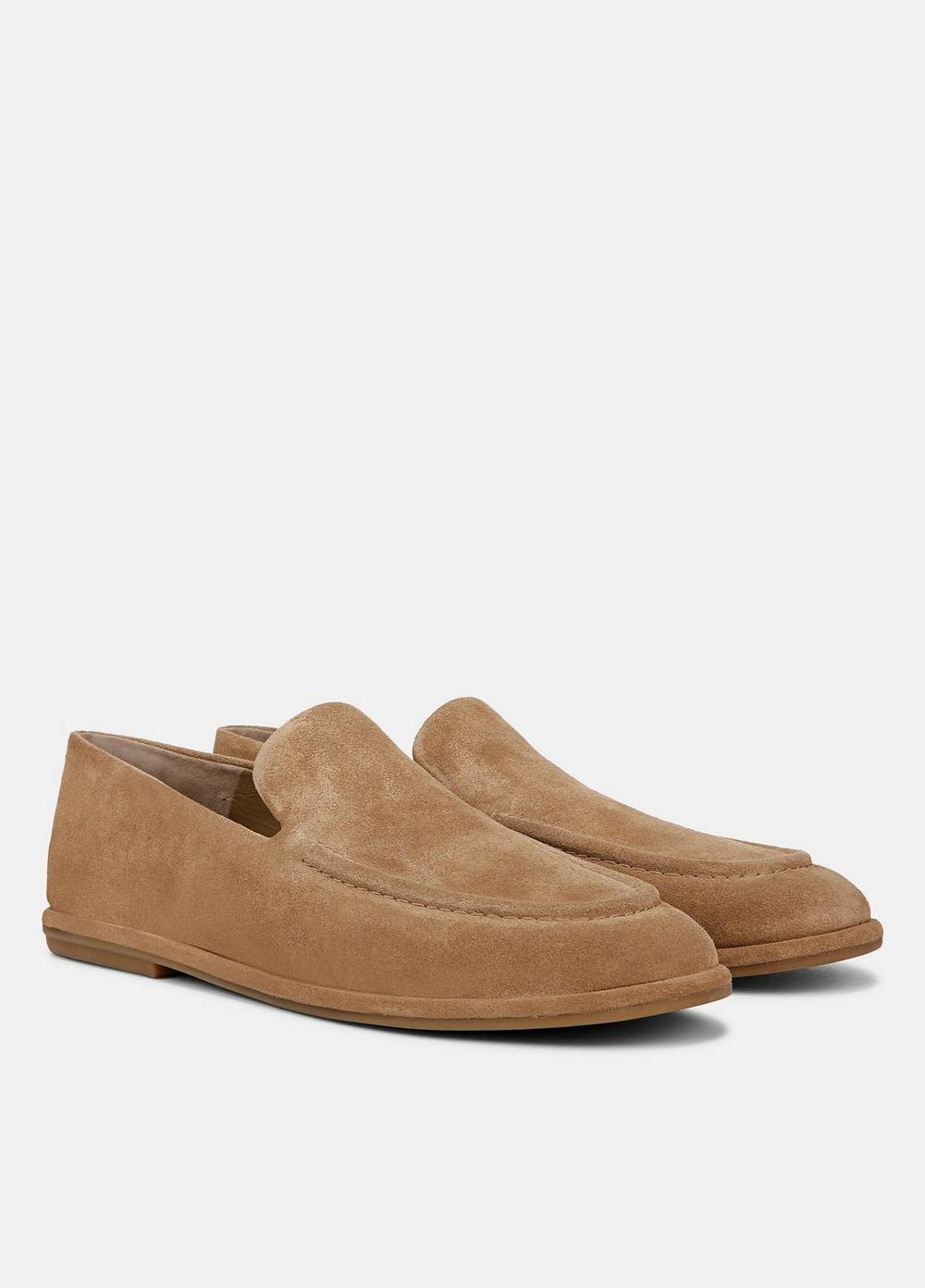 Mens Hann Suede Loafer, New Camel, Size 9.5 Vince Product Image