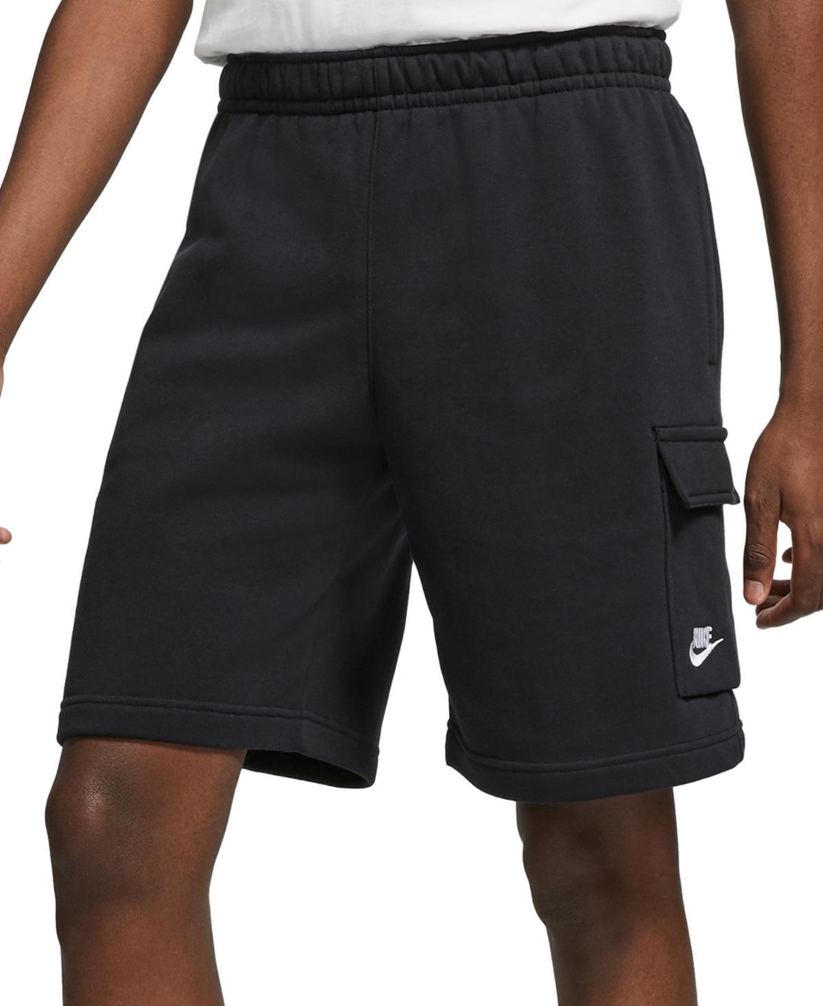 Nike Mens Nike Cargo Club Shorts - Mens White/Midnight Navy Product Image