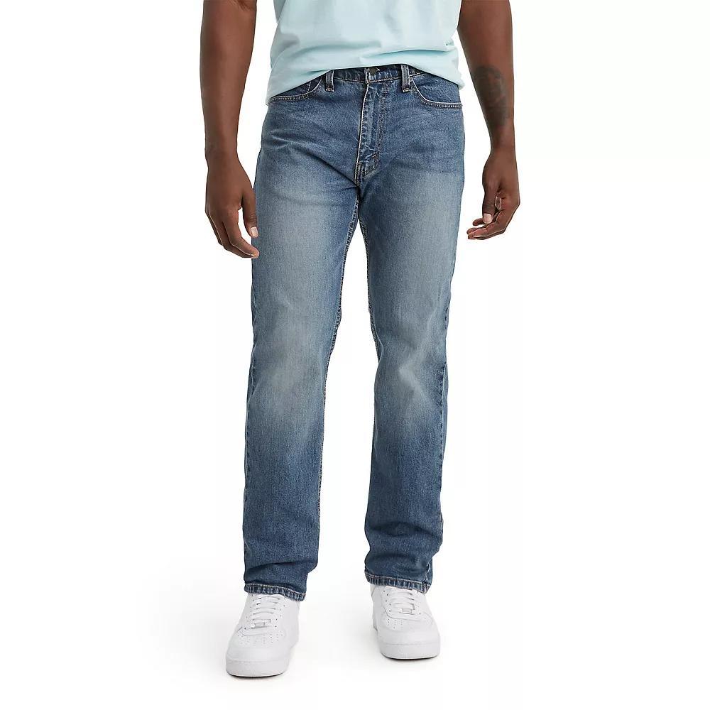 Mens Levis 505 Regular Fit Stretch Jeans Product Image