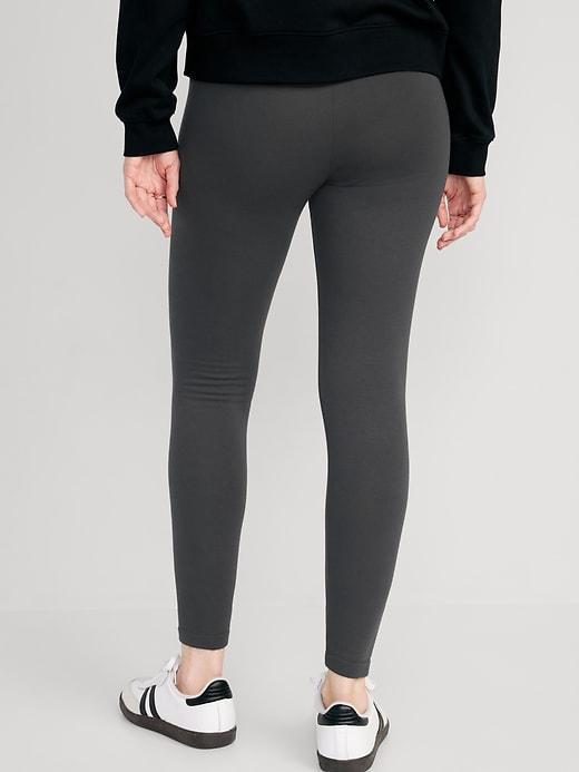High-Waisted Fleece-Lined Leggings Product Image
