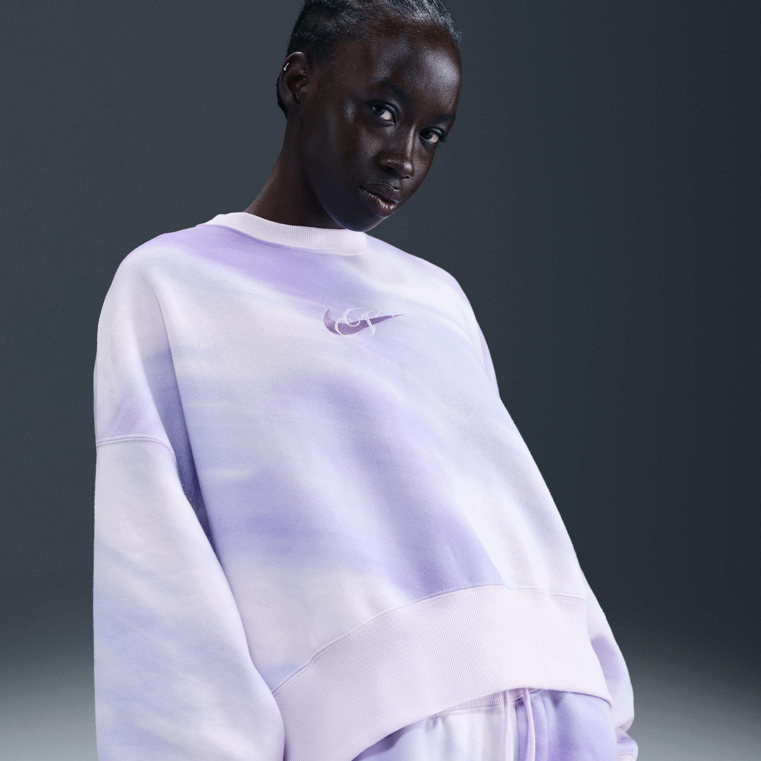 Women's Nike Sportswear Phoenix Fleece Oversized Crew-Neck Sweatshirt Product Image