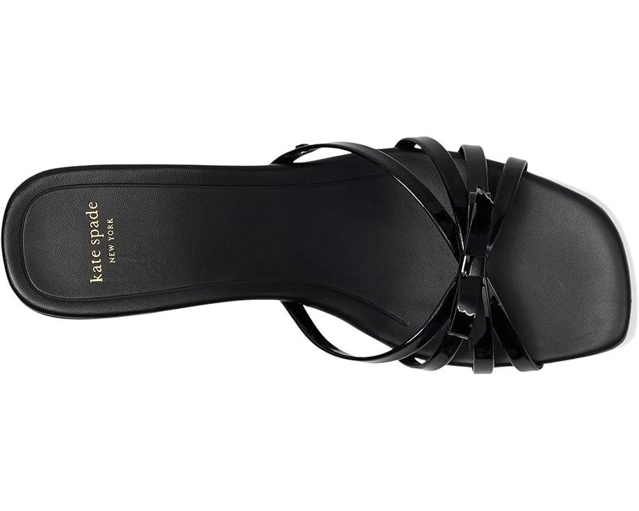 Carolina Metallic Leather Kitten Heel Sandals Product Image