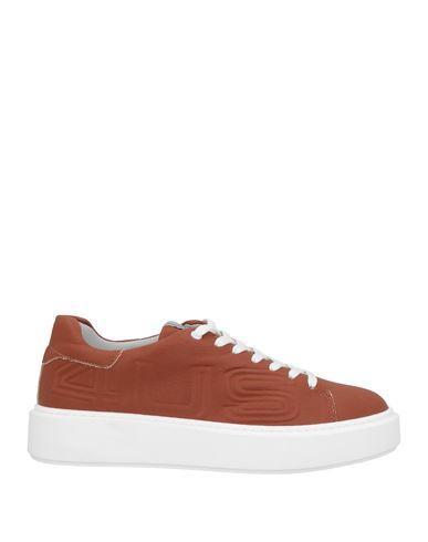 CESARE PACIOTTI 4US Man Sneakers Brown Size 9 Calfskin Product Image