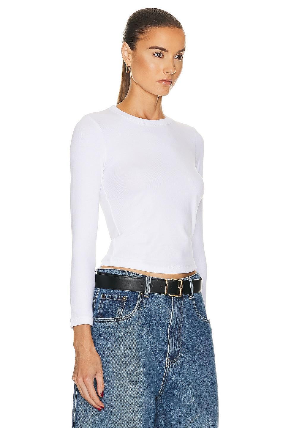 LESET Kelly Slim Fit Long Sleeve Top Product Image