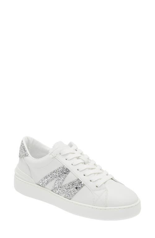 Moncler Womens Monaco Glitter Low Top Sneakers Product Image