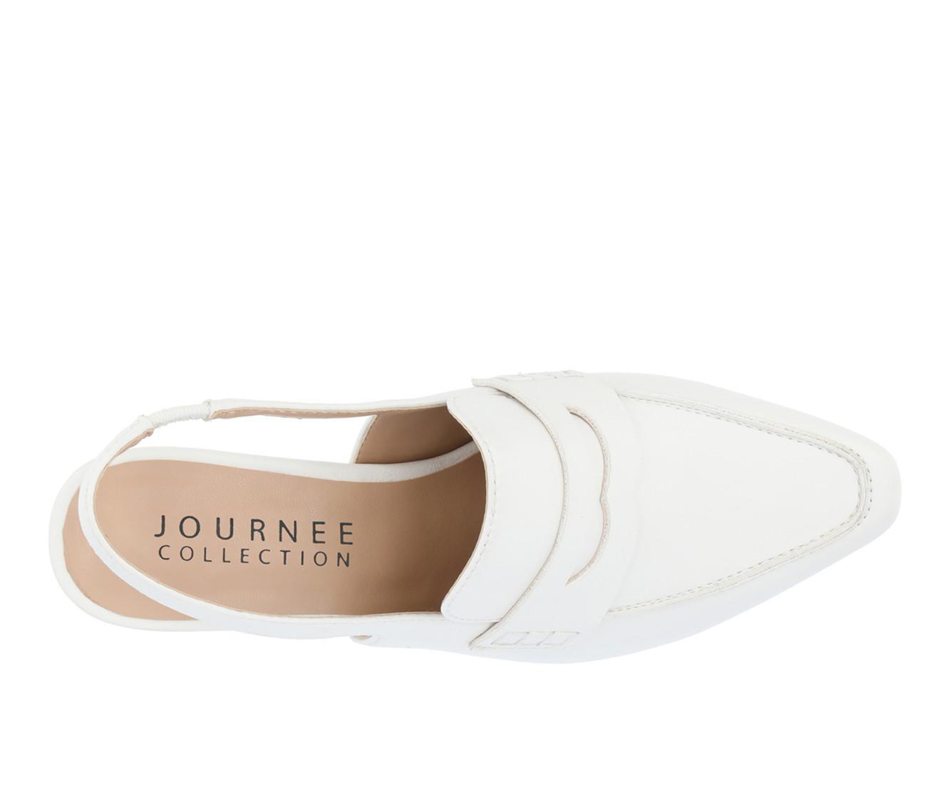 Women's Journee Collection Amory Slingback Loafer Pumps Product Image