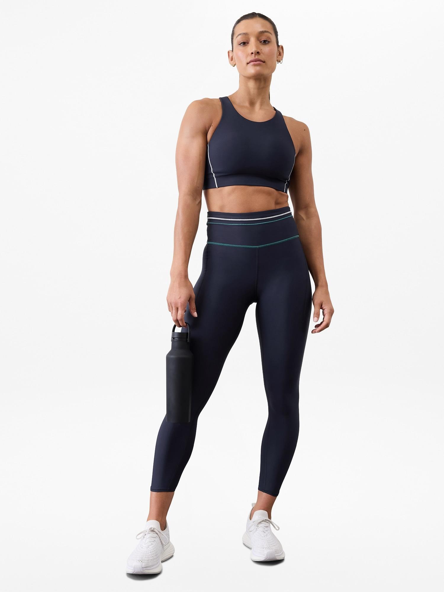 Pacesetter Ultra High Rise 7/8 Stripe Legging Product Image