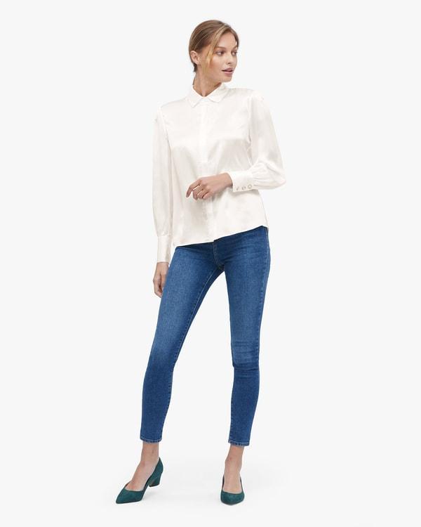 2 in 1 Women Silk Shirt Product Image