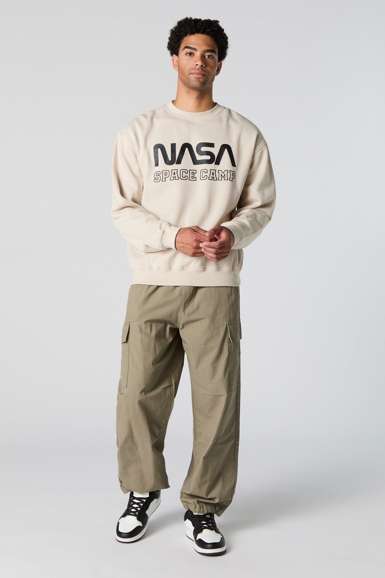 NASA Space Camp Graphic Fleece Sweatshirt Male Product Image