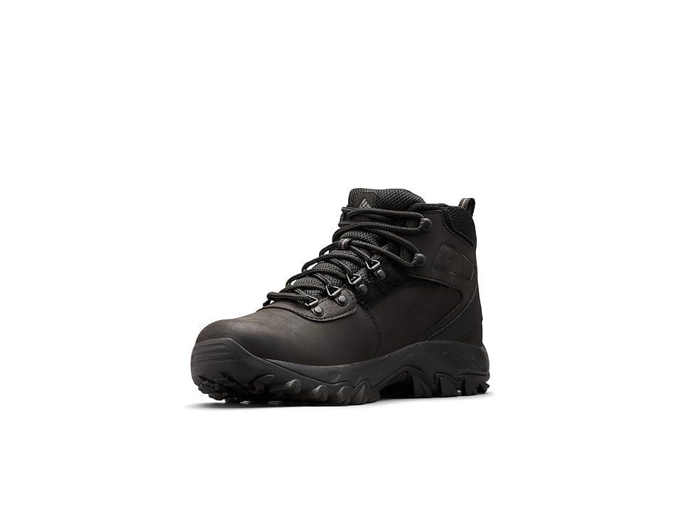 Columbia Newton Ridge Plus II Waterproof Black) Men's Waterproof Boots Product Image