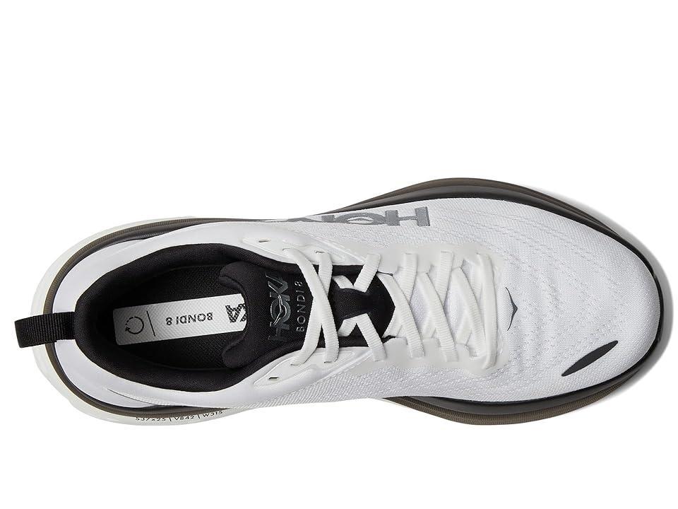 HOKA Mens HOKA Bondi 8 - Mens Shoes Gold/Black/White Product Image