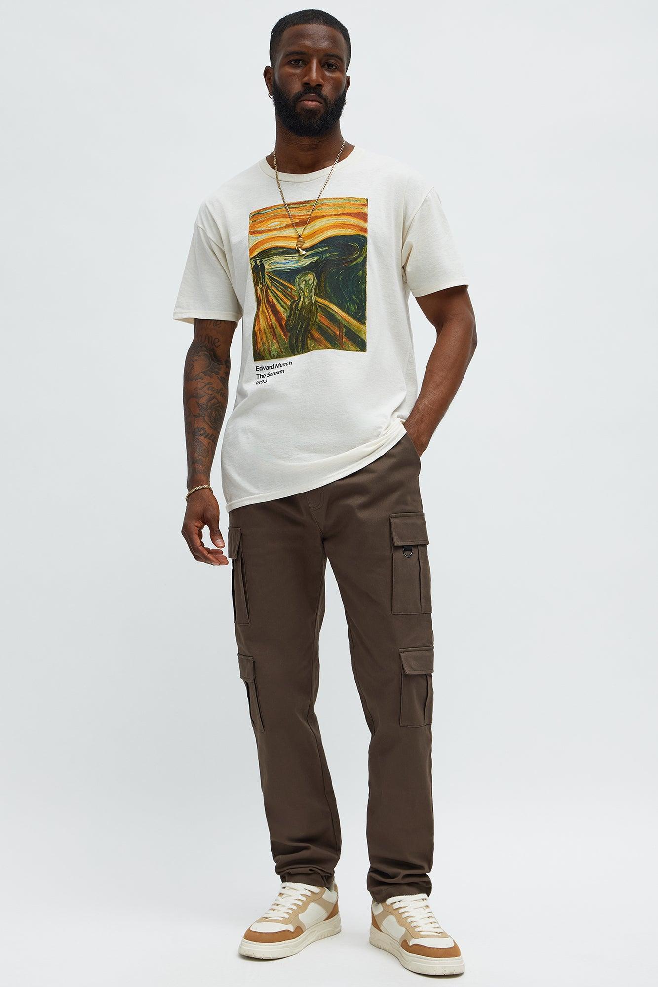 Slim Double It Cargo Pants - Brown Product Image