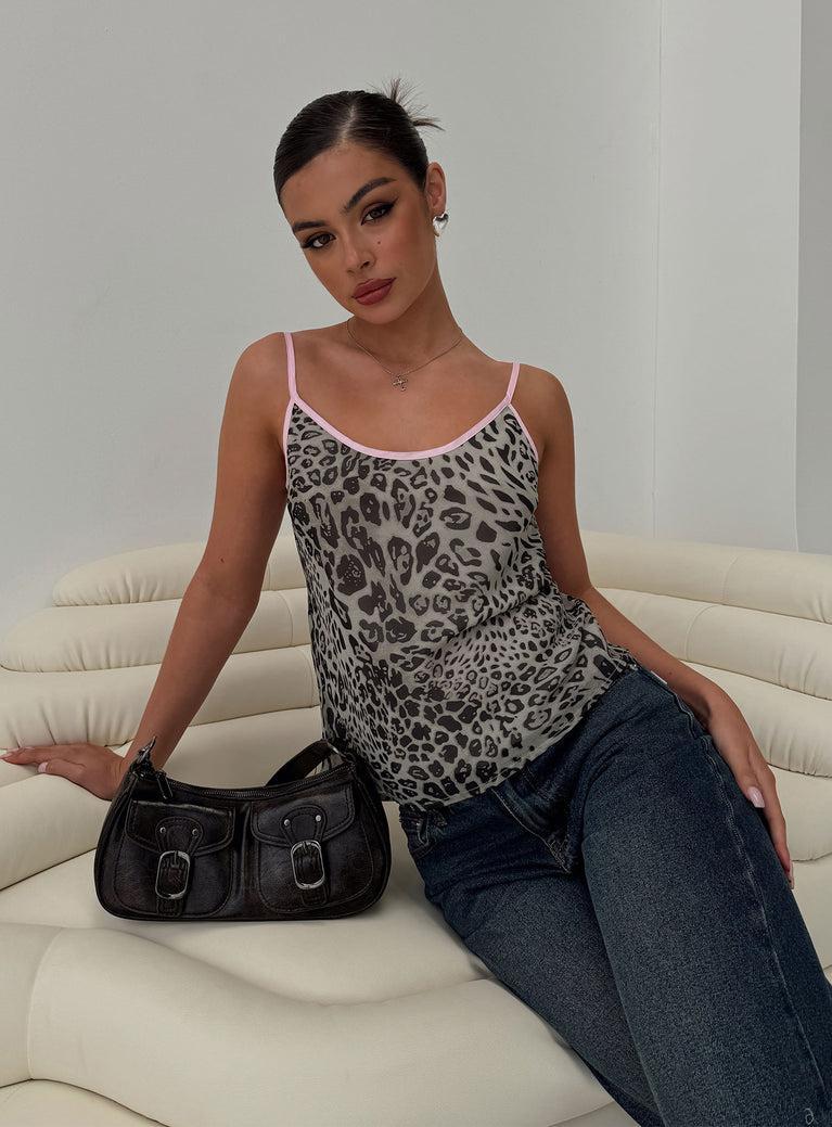 Serenata Top Leopard Product Image