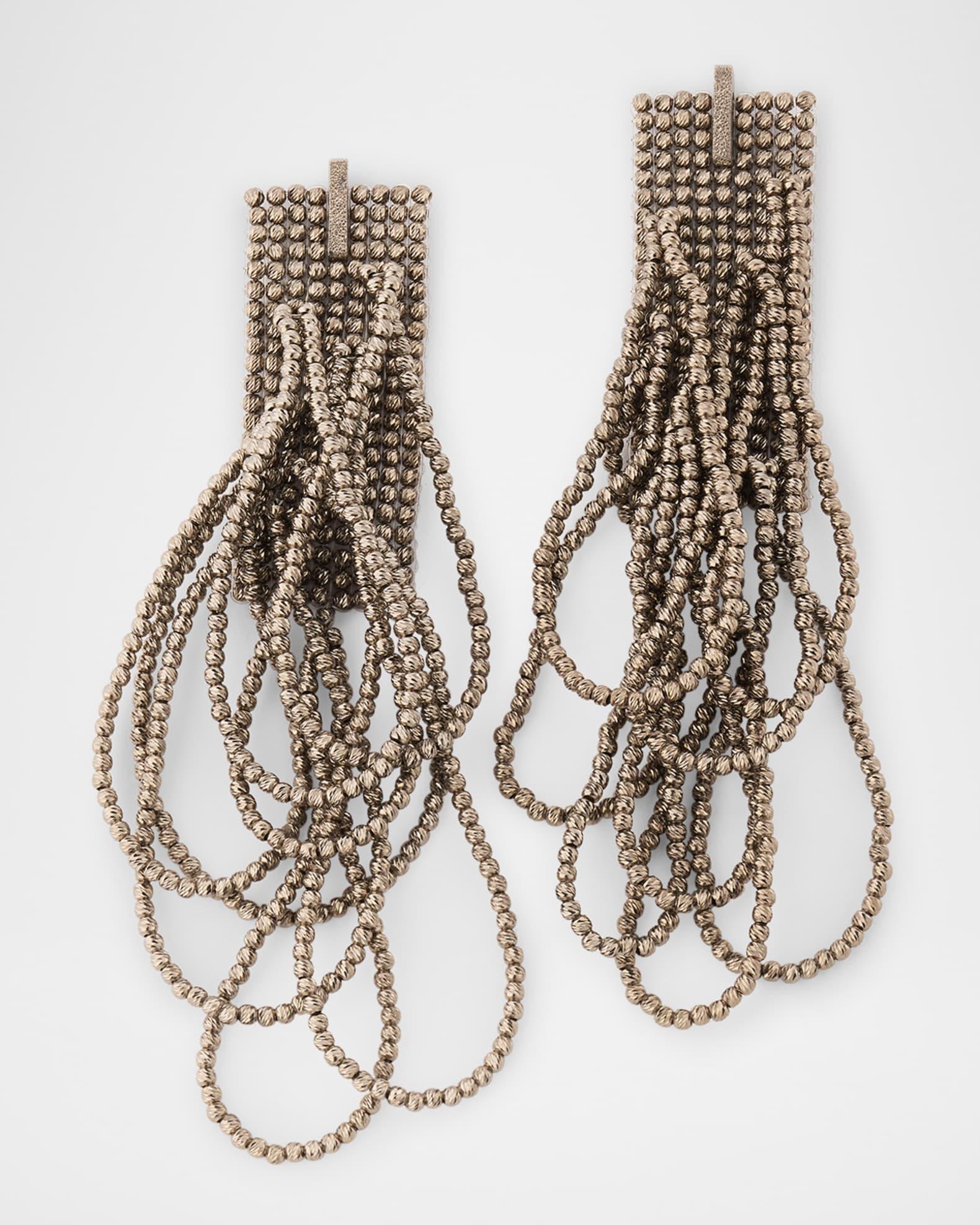 Tiered Multiloop Drop Earrings Product Image