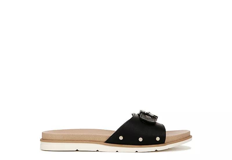 Dr. Scholl's Nice Iconic Women's Slide Sandals, Size: 8, Black Product Image
