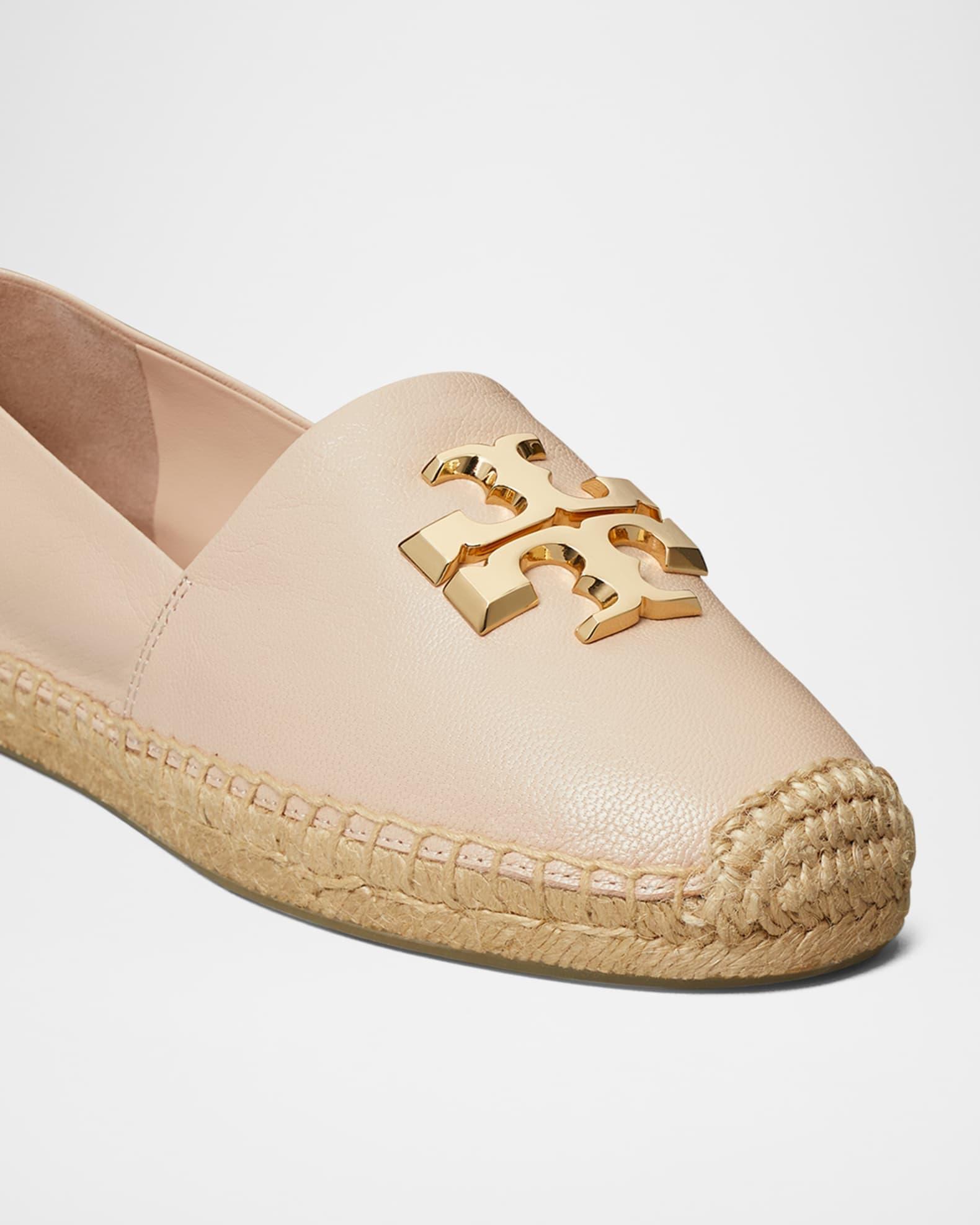Eleanor Leather Medallion Espadrilles Product Image